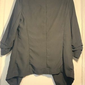 Black Cloth Blazer